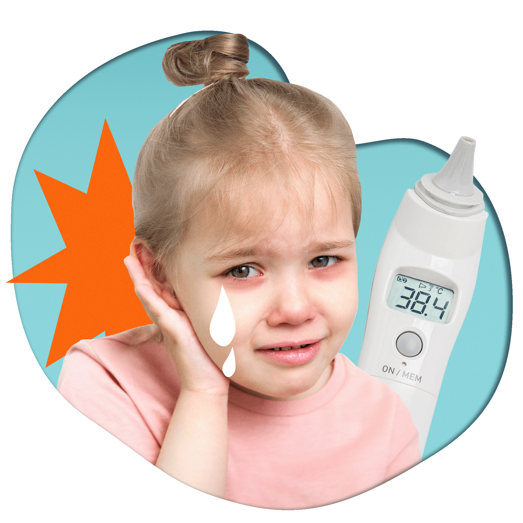 Ostre zapalenie ucha środkowego u dzieci